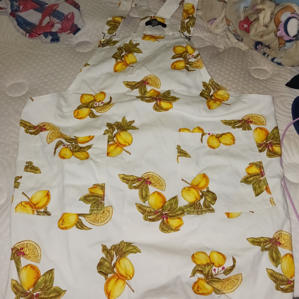 Forever 21 Lemon Print Mini Dress